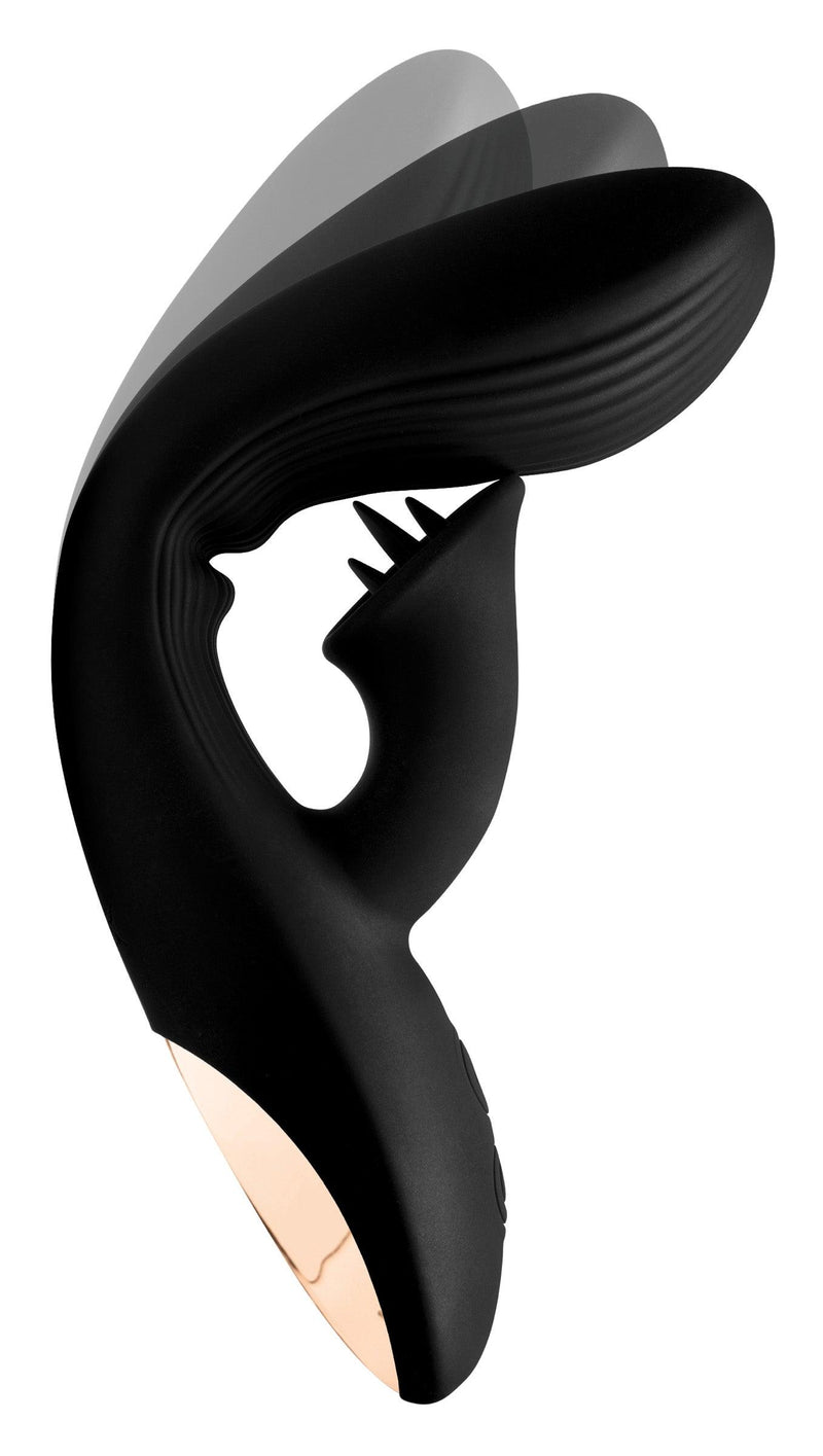 7X Bendable Silicone Clit Stimulating Vibrator - The Dildo Hub