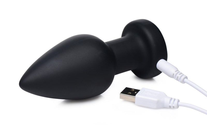 7X Light Up Rechargeable Anal Plug - Large - The Dildo Hub