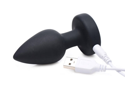 7X Light Up Rechargeable Anal Plug - Small - The Dildo Hub