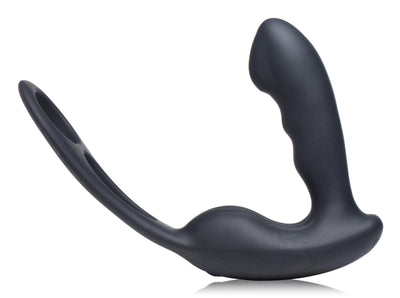 7X P-Strap Milking and Vibrating Prostate Stimulator with Cock and Ball Harness - The Dildo Hub