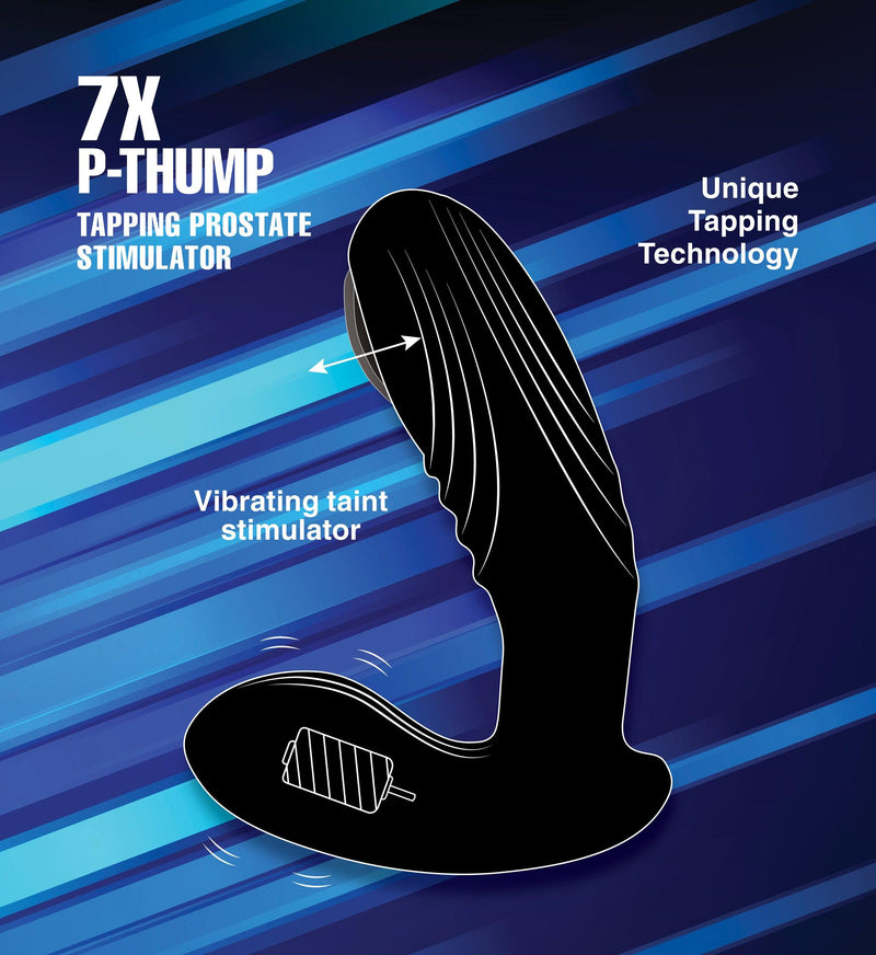 7X P-Thump Tapping Prostate Stimulator - The Dildo Hub