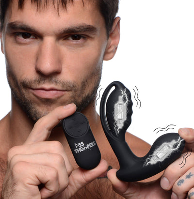 7X Power P-Stim Hollow Silicone Prostate Plug - The Dildo Hub