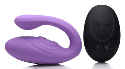 7X Pulse Pro Pulsating and Clit Stimulating Vibrator with Remote Control - The Dildo Hub