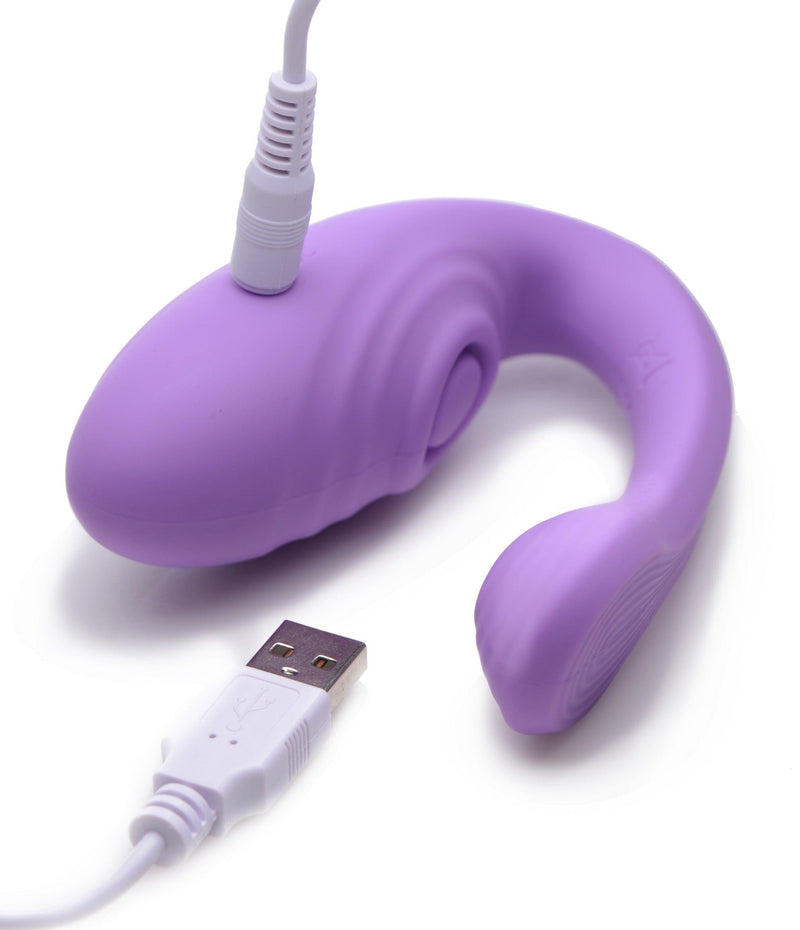 7X Pulse Pro Pulsating and Clit Stimulating Vibrator with Remote Control - The Dildo Hub