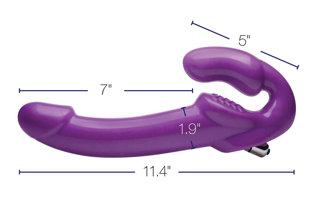 7X Revolver 2 Inch Thick Vibrating Strapless Strap-on The Dildo Hub 7X Revolver 2 Inch Thick Vibrating Strapless Strap-on The Dildo Hub
