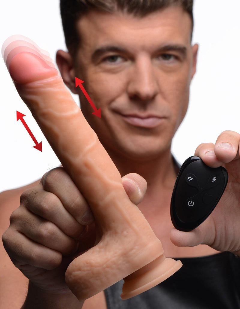 7X Thrusting Dildo with Remote Control - The Dildo Hub