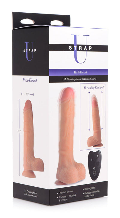 7X Thrusting Dildo with Remote Control - The Dildo Hub