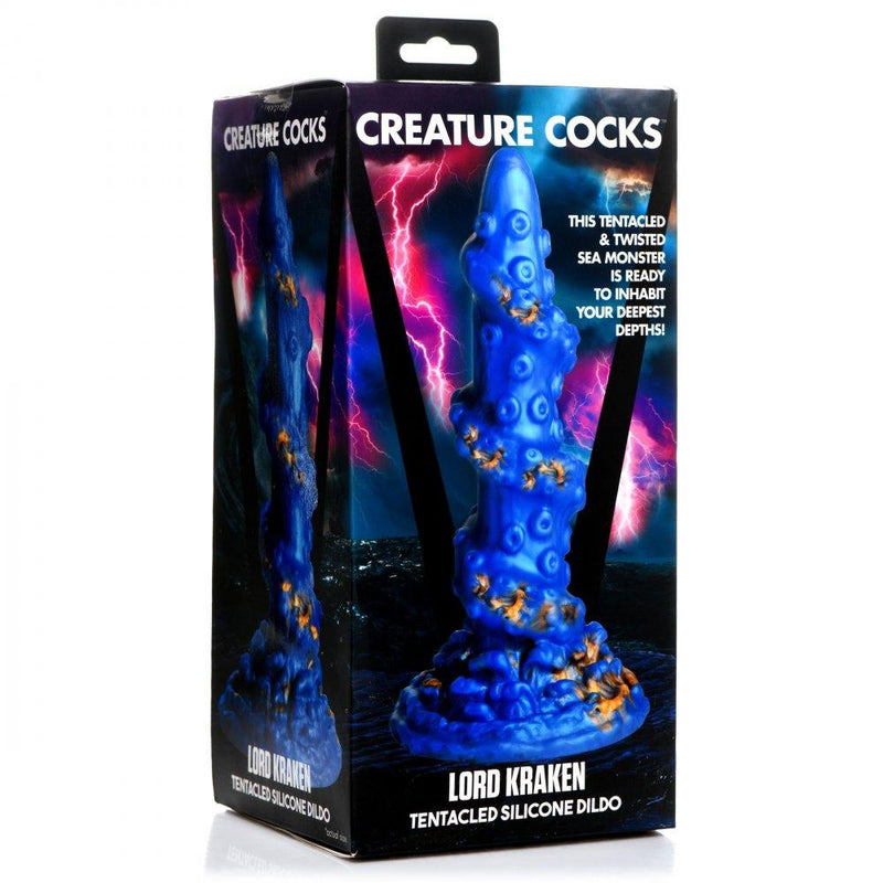 8.3 Inch Lord Kraken | Tentacle Dildo - Kraken Dildo - Fantasy Dildo - The Dildo Hub