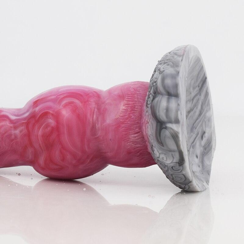 8.46 Inch Candy Pup | Dog Dildo - Knot Dildo - Monster Dildo - The Dildo Hub