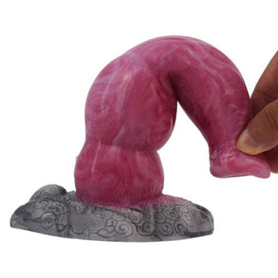 8.46 Inch Candy Pup | Dog Dildo - Knot Dildo - Monster Dildo - The Dildo Hub