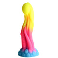 Tenta-Glow 8.5 Inch Silicone Luminous Kraken Dildo w/ Suction Cup
