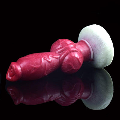 🐕 8.66 Inch Pup | Knot Dildo - Dog Dildo - Knotted Dildo - The Dildo Hub