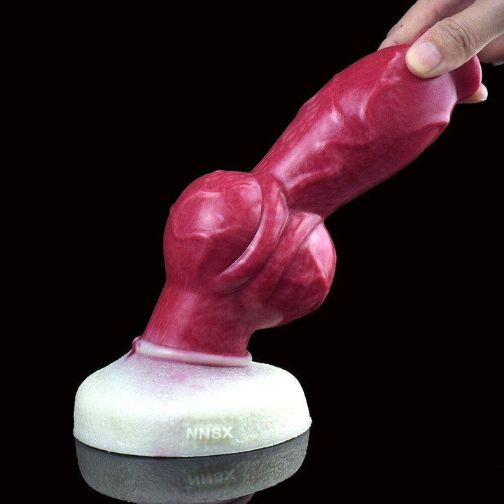 🐕 8.66 Inch Pup | Knot Dildo - Dog Dildo - Knotted Dildo - The Dildo Hub
