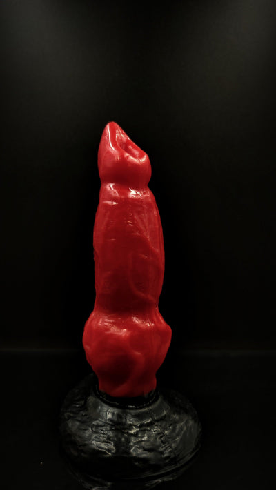 🐾 8.85 Inch Mastiff Knotted Dog Dildo - The Dildo Hub