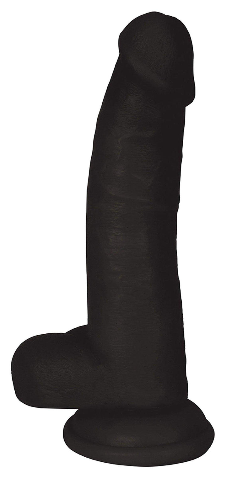 8 Inch Black Jock | Realistic Dildo - Small Realistic Dildo - Lifelike Dildo - The Dildo Hub