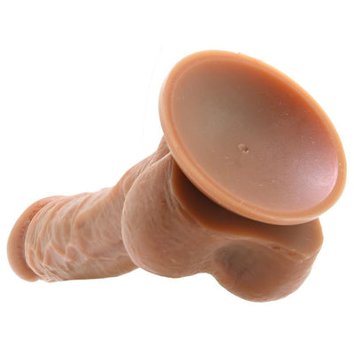 8 Inch Brown Cock | Large Realistic Dildo - Dual Density Dildo - Lifelike Dildo - The Dildo Hub