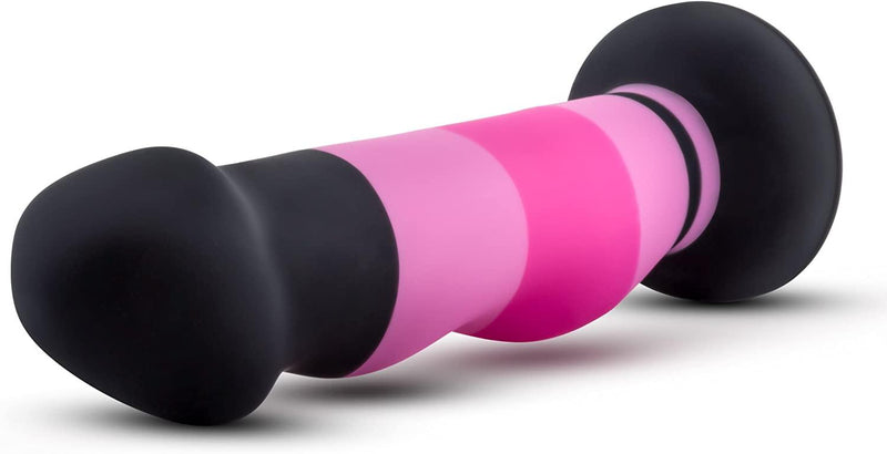 8 Inch D4 Sexy In Pink Silicone G-Spot Dildo With Suction Cup Base - The Dildo Hub