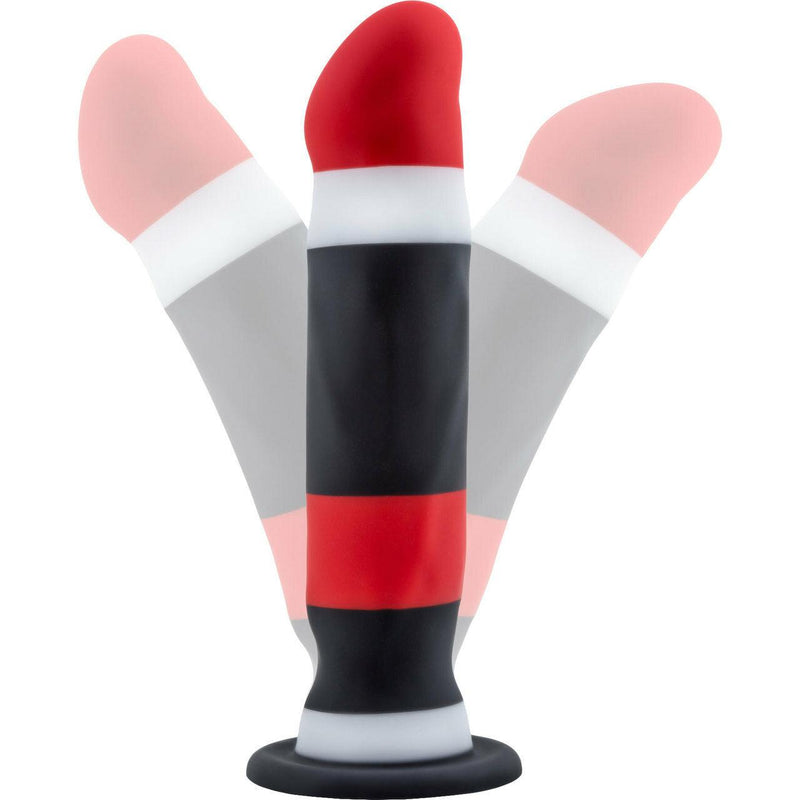 8 Inch D5 Sin City Silicone Dildo With Suction Cup Base - The Dildo Hub