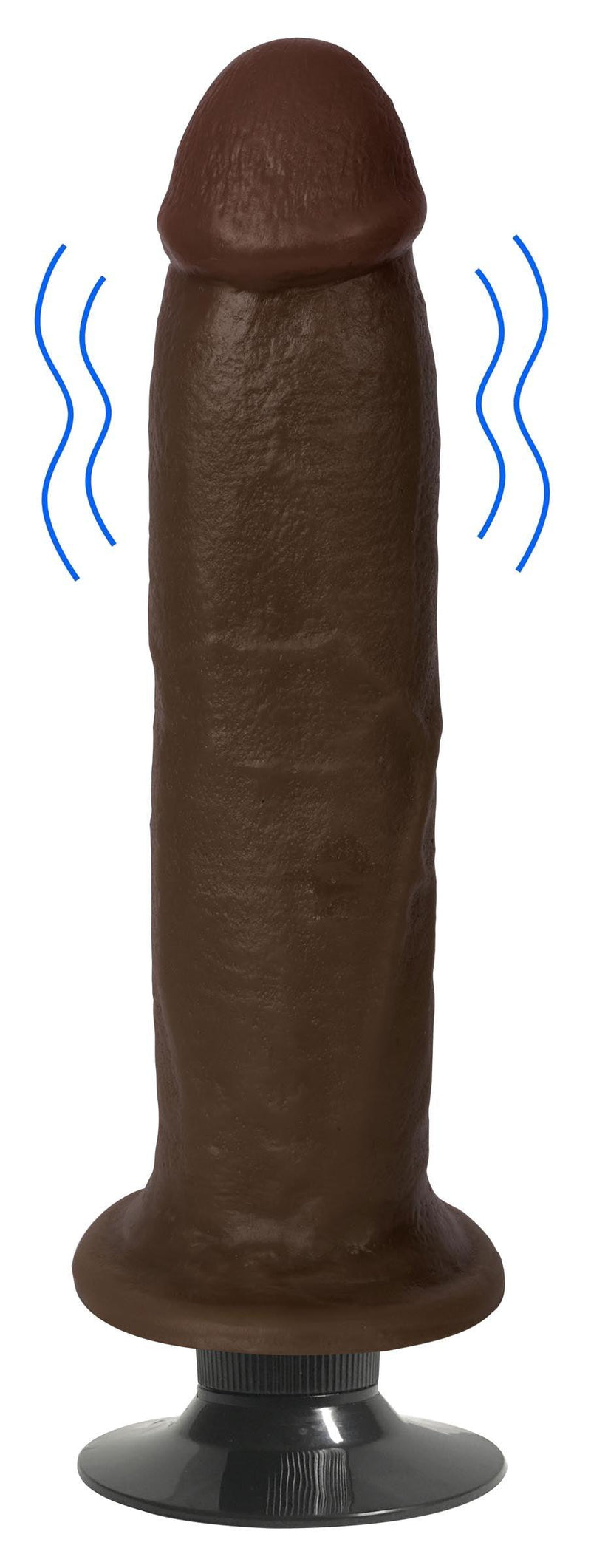 8 Inch Dark Jock | Big Realistic Vibrating Dildo - The Dildo Hub