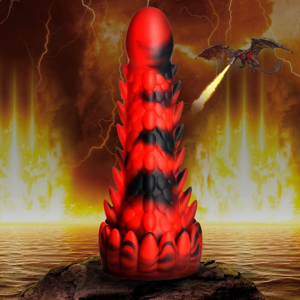 8 Inch Demon | Silicone Dragon Dildo - Monster Dildo - The Dildo Hub