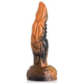 Ravager 8 Inch Silicone Rippled Dragon Dildo w/ Suction Cup
