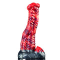 Draco 9.3 Inch Silicone Monster Dildo w/ Suction Base
