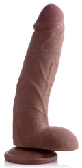 9 Inch Dark Dong | Large Realistic Dildo - Huge Realistic Dildo - Lifelike Dildo