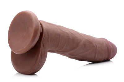 9 Inch Dark Dong | Large Realistic Dildo - Huge Realistic Dildo - Lifelike Dildo - The Dildo Hub