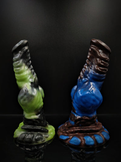 9 Inch Fat Skyfire | Fantasy Dildo - Dragon Dildo - Alien Dildo - Monster Dildo - The Dildo Hub