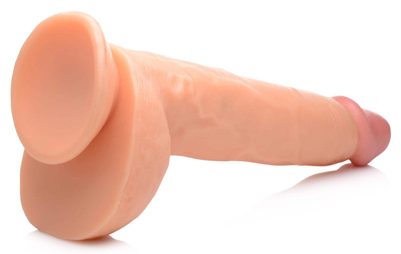 9 Inch Flesh Beefy Brad | Large Realistic Dildo - Huge Realistic Dildo - Lifelike Dildo - The Dildo Hub