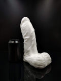 Custom Nicholas Realistic Dildo in Platinum Silicone
