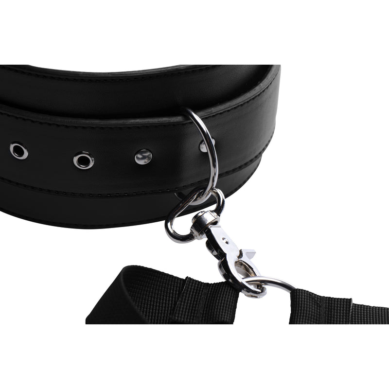 Acquire Easy Access Thigh Harness with Wrist Cuffs OtherRestraints from Master Series