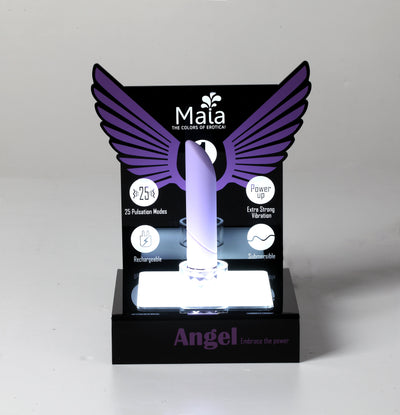 ANGEL Crystal Gems USB Rechargeable 25-Function Bullet  from thedildohub.com