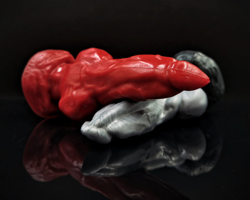 Akita | Small-Sized Animal Dog Knot Dildo by Bad Wolf® Sex Toys from Bad Wolf