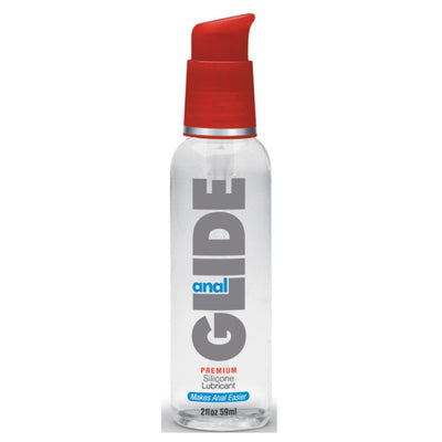 Anal Glide Silicone-Based Lubricant 2 Oz Pump Bottle  from thedildohub.com