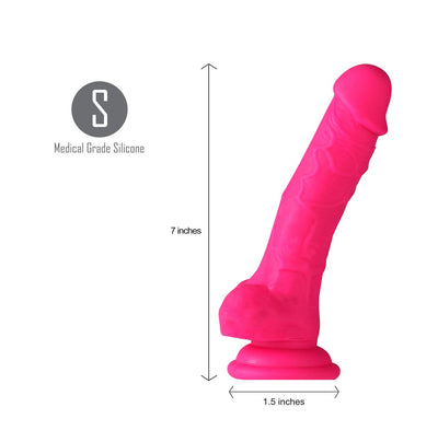 Maia Billee 7-Inch Silicone Realistic Suction Cup Dong  from thedildohub.com