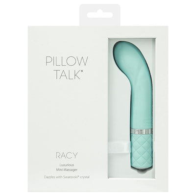 Racy Teal Luxurious Vibrator | Pillow Teal Sex Toys from thedildohub.com