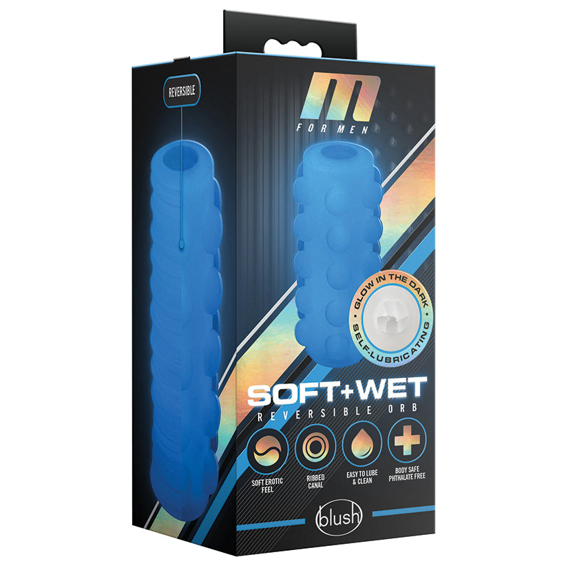 M for Men Soft and Wet Reversible Orb Stroker
