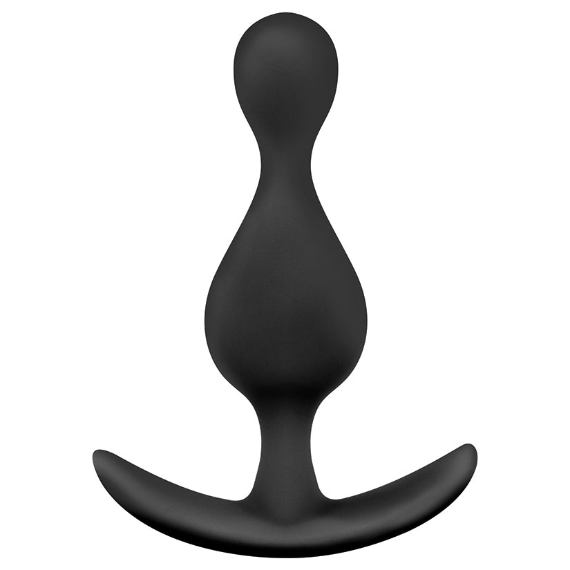 Anal Adventures Platinum Silicone Wave Plug