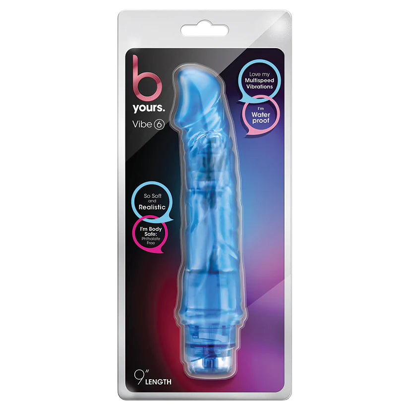B Yours Vibe 6 Realistic Multi-Speed Vibrator