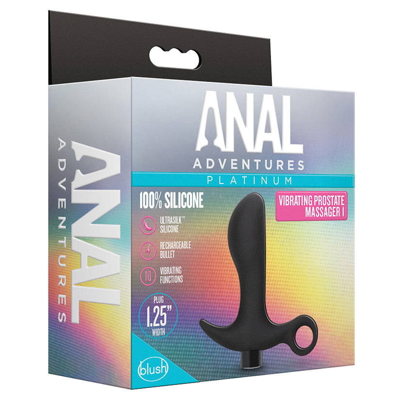 Anal Adventures Platinum Vibrating Prostate Massager 01