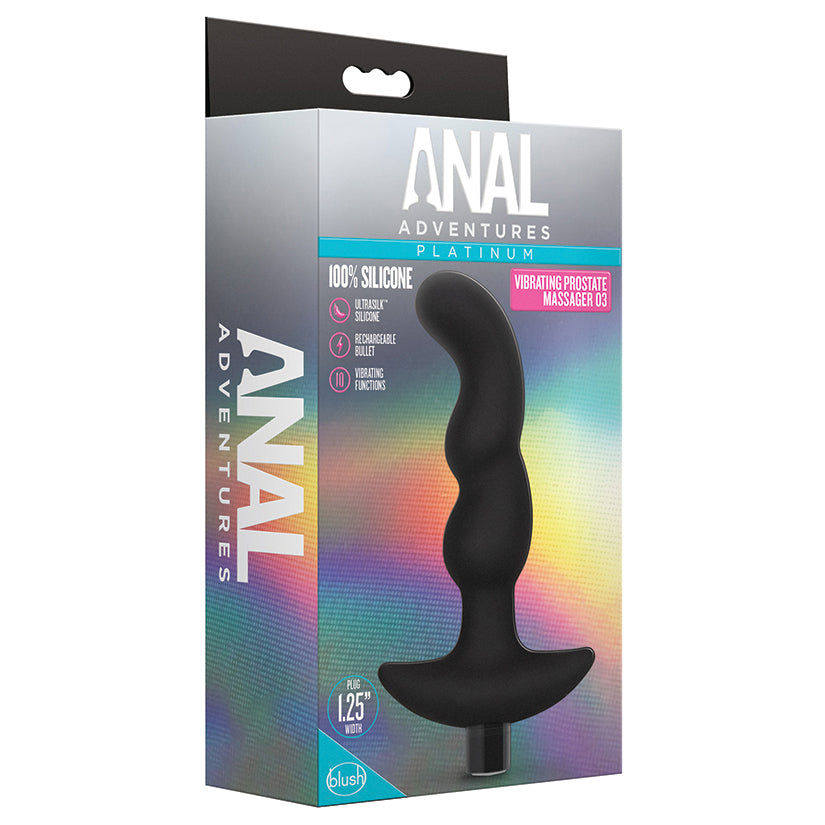Anal Adventures Platinum Vibrating Prostate Massager 03
