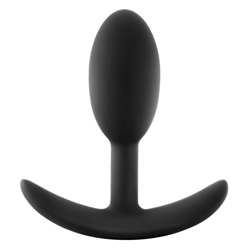 Anal Adventures Platinum Vibra Slim Plug Small