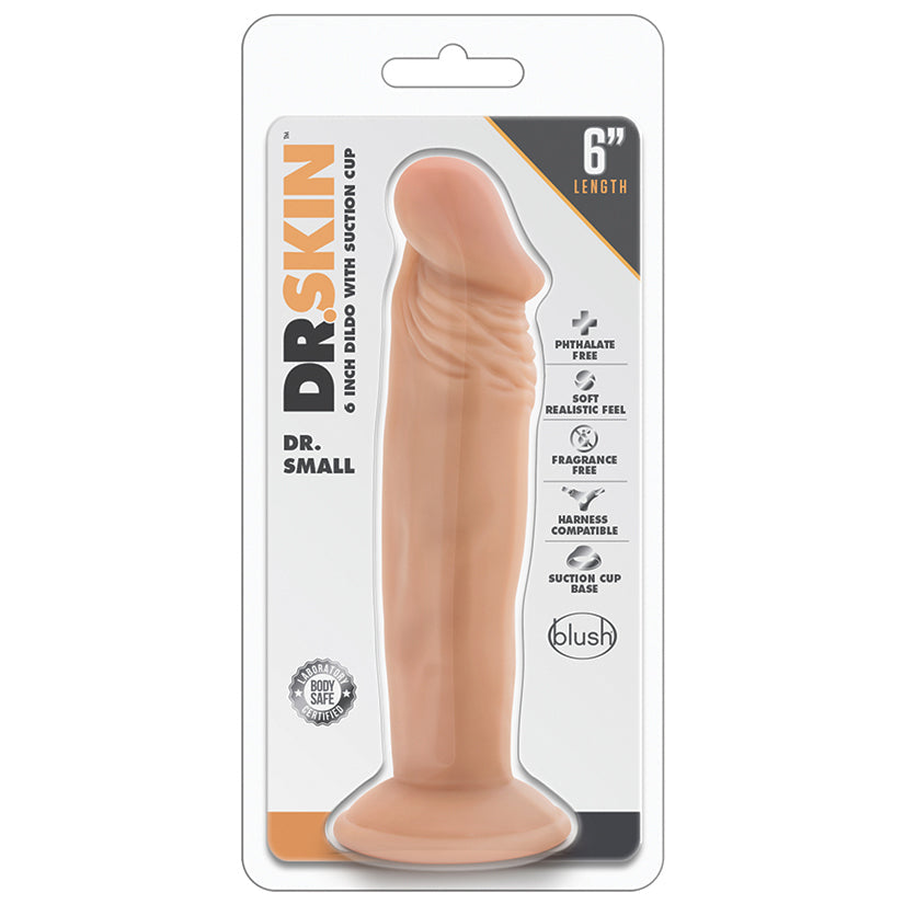 Dr. Skin - Dr. Small - 6 Inch Dildo - Vanilla  from Blush Novelties