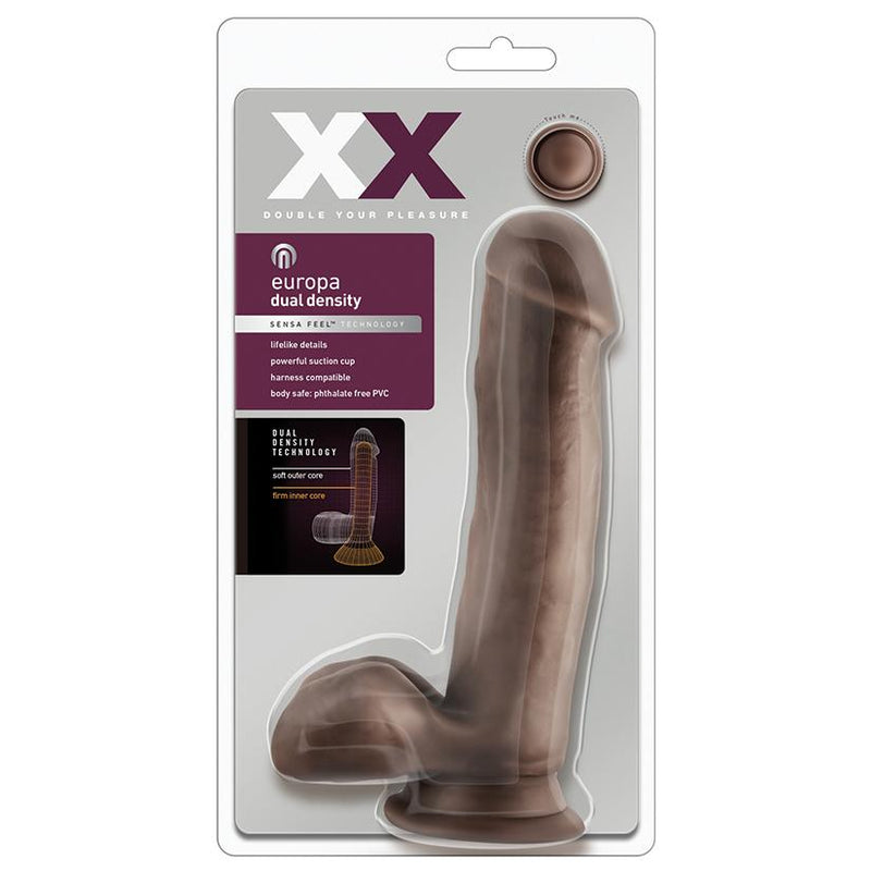 XX Europa-Chocolate 7" Sex Toys from thedildohub.com