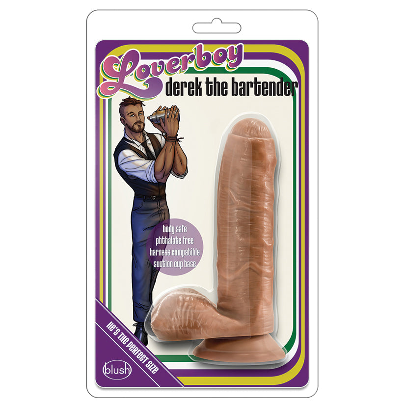 Loverboy Derek the Bartender Realistic Dildo