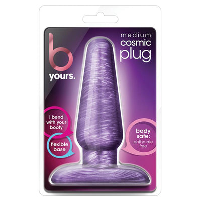 Medium Cosmic Plug - Purple Sex Toys from thedildohub.com