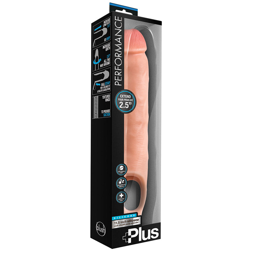 Performance Plus 11.5 Inch Silicone Sheath Penis Extender