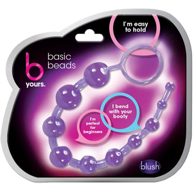Sassy 10 Anal Beads - Purple Sex Toys from thedildohub.com