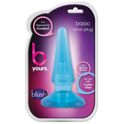 Sassy Anal Plug - Blue Sex Toys from thedildohub.com
